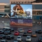 درایو تبلیغاتی صحنه رویداد غول پیکر ضد آب در صفحه نمایش LED صفحه نمایش تئاتر خودرو سینما P3 P3.91 فضای داخلی Le