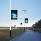 قاب اکریلیک صفحه نمایش قطبی LED در فضای باز روشنایی خیابان P6 5000nits SASO