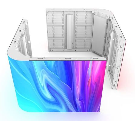 GA P10 DIP صفحه نمایش ثابت LED در فضای باز 1000 نیت روشنایی 960*960mm