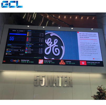 600*337.5mm HD صفحه نمایش ثابت LED داخلی