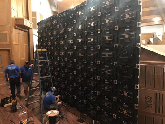 اتاق کنفرانس GCL صفحه نمایش داخلی صفحه نمایش کامل رنگ LED دیوار ویدیویی نصب آسان صفحه نمایش سیگنال دیجیتال