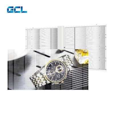 P3.9 صفحه نمایش LED شفاف انعطاف پذیر با روشنایی بالا برای نصب در فضای باز