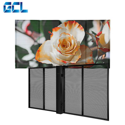 GCL 1000mm سفارشی انعطاف پذیر شفاف صفحه نمایش LED برای نصب آسان در داخل