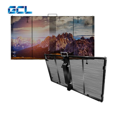 GCL P3.9 وضوح بالا صفحه نمایش شفاف LED ضد آب نصب آسان