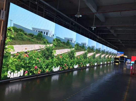 دیوار ویدئویی LED داخلی 500*1000mm P1.95mm P2.5mm با وضوح بالا برای نصب ثابت