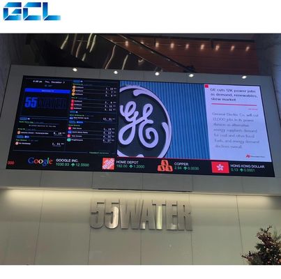 P1.5mmP1.875 MmP2mm زاویه دید ثابت داخلی LED ویدئو صفحه نمایش صفحه نمایش دیواری آسان نصب