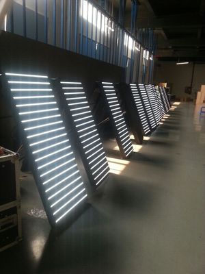 کابینت بیرونی آهنین P4 P5 P6 صفحه نمایش LED برای تبلیغات بیلبورد دیجیتال