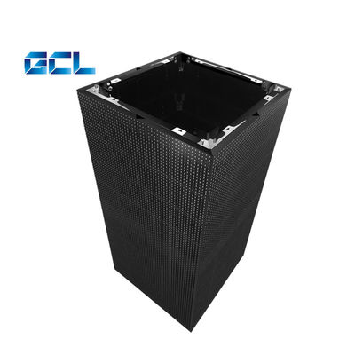 اندازه پانل 500*1000mm در فضای باز شفاف LED صفحه نمایش پرده LED Video Mesh