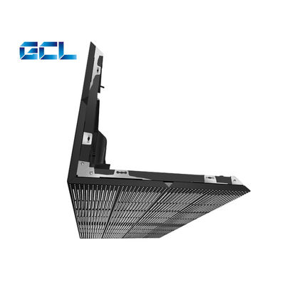 اندازه پانل 500*1000mm در فضای باز شفاف LED صفحه نمایش پرده LED Video Mesh