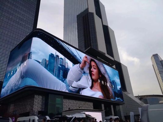 صفحه نمایش LED قابل تنظیم تابلو های تبلیغاتی 5500nits برای نصب ثابت در خارج از خانه