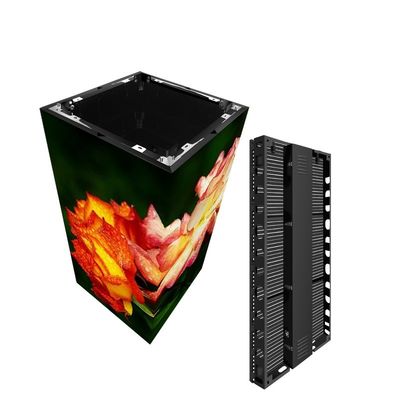 اندازه ماژول 250x500mm نمایشگر LED P10.42 در فضای باز ایده آل برای نصب ثابت در فضای باز