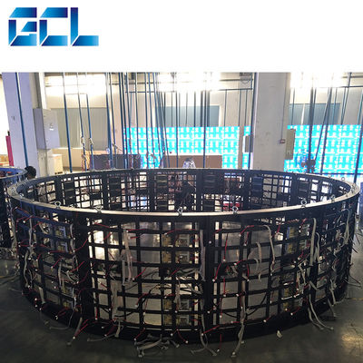 تابلو تبلیغاتی غول پیکر الکتریسیته نور LED صفحه نمایش P3.8 P4 P5 P6 P8 P10 پیکسل