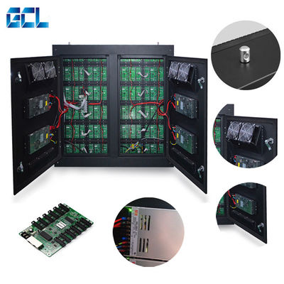 روشنایی بالا 6500nits صفحه نمایش LED در فضای باز رسانه GCL P6 HD LED Video Wall