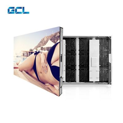 منحنی SMD تبلیغات صفحه نمایش LED IP65 سطح حفاظت 10mm پیکسل Pitch