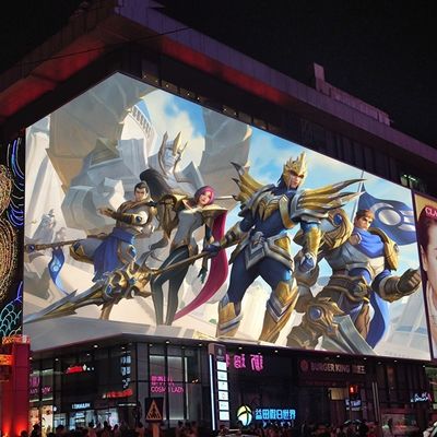 نصب ثابت صفحه نمایش LED تبلیغاتی
