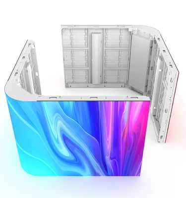 SMD P8 P10mm صفحه نمایش ثابت LED در فضای باز با سرویس جلو عقب ضد آب تبلیغات صفحه نمایش LED