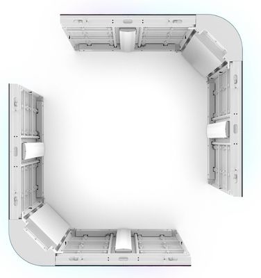 SMD P8 P10mm صفحه نمایش ثابت LED در فضای باز با سرویس جلو عقب ضد آب تبلیغات صفحه نمایش LED