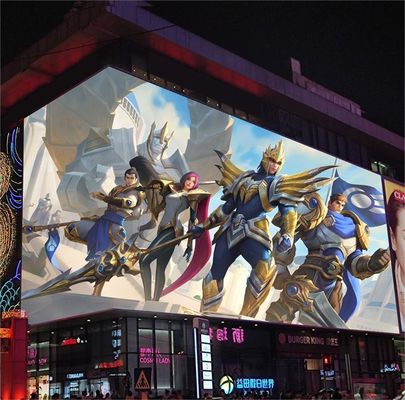 صفحه نمایش لود بیرونی ضد آب 3D برای چشم های برهنه