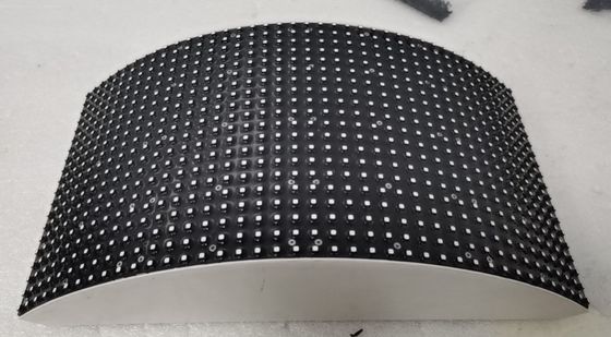 صفحه نمایش لچکدار منحنی دایره ای بیرونی ثابت LED P 4/P5.7 روش صفحه نمایش بیرونی
