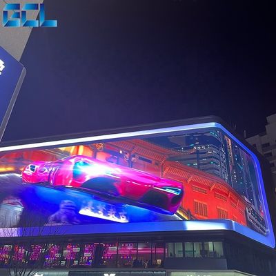 Gسطح 4 P4 P5.7 P6.67 P8 P10 صفحه نمایش LED ثابت بیرونی 5500-8000nits روشنایی 960*960mm