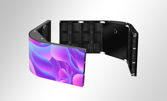 صفحه نمایش LED در فضای باز با رنگ کامل صفحه نمایش LED فابریکی بدون درز با چشم برهنه 3D