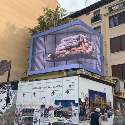 صفحه نمایش LED ثابت بیرونی با روشنایی بالا