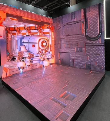صفحه نمایش داخلی 1200 Nit XR LED صفحه نمایش 500 میلی متری صفحه نمایش غول پیکر برای استودیوی عکاسی مجازی