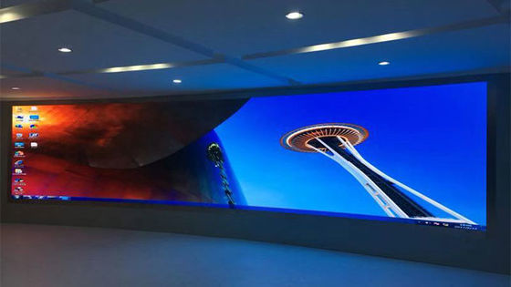 نصب آسان صفحه نمایش ثابت LED داخلیP0.9mm P1.2mm P1.5mm صفحه نمایش بزرگ LED داخلی