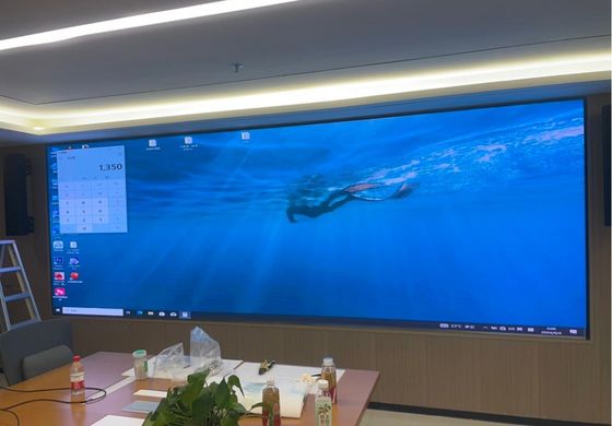 3840Hz اتصال بی سیم صفحه نمایش LED P1.25 P1.56 P1.875 P2.5 خدمات جلویی صفحه نمایش دیواری ویدئویی LED / صفحه نمایش پانل LED HD