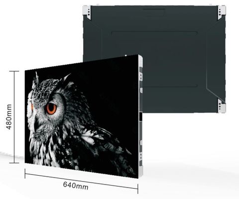 کابینت آلومینیوم ریخته شده در داخل تبلیغات صفحه نمایش LED نمایشگاه کارخانه سالن سفارشی