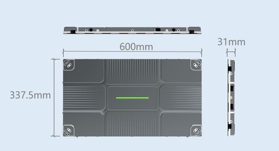 فضای داخلی 600*337.5mm PH0.9\1.25mm HD صفحه نمایش تبلیغاتی LED بزرگ برای نصب ثابت داخلی