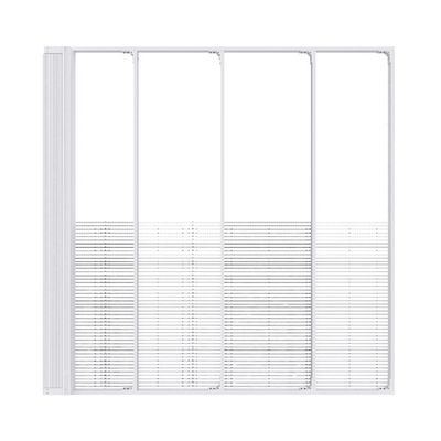 شیشه های حرفه ای بیرونی P3.9 شفاف صفحه نمایش LED برای تبلیغات
