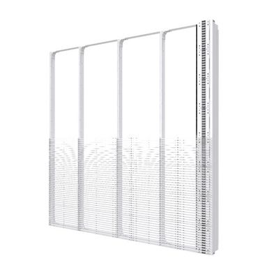 شیشه های حرفه ای بیرونی P3.9 شفاف صفحه نمایش LED برای تبلیغات