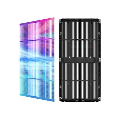 IP65 نقره P15.6 صفحه نمایش شفاف LED با نرخ تجدید بالا