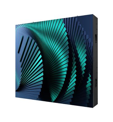 ساختمان بیرونی منحنی 3D بیلبورد صفحه نمایش بزرگ ویدیو تصویر LED نمایش P3.9 ثابت صفحه نمایش تبلیغات در خارج از منزل