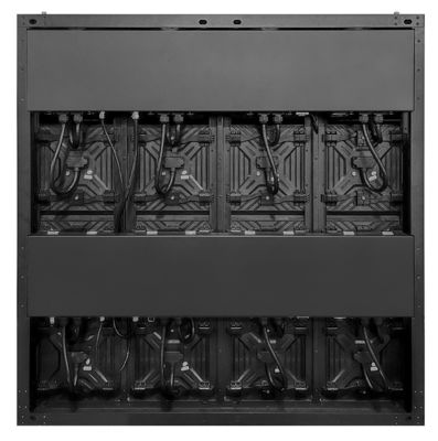 ساختمان بیرونی منحنی 3D بیلبورد صفحه نمایش بزرگ ویدیو تصویر LED نمایش P3.9 ثابت صفحه نمایش تبلیغات در خارج از منزل