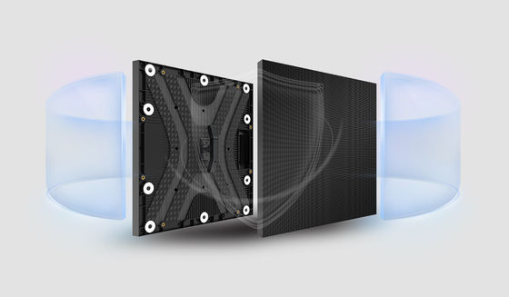 1200 نیت روشنایی بالا LED Video Wall صفحه نمایش انعطاف پذیر P1.95 استفاده داخلی سری Ggalaxy