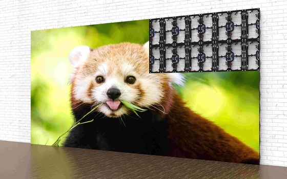 Ggalaxy 500*500mm Indoor P1.95 P2.5 mm صفحه نمایش دیواری ویدئویی با نرخ تجدید 3840 هرتز