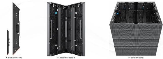 صفحه نمایش خصوصی سفارشی Gstar-II P1.95 میلی متر HD برای نصب ثابت داخلی با نرخ تجدید بالا 7680Hz