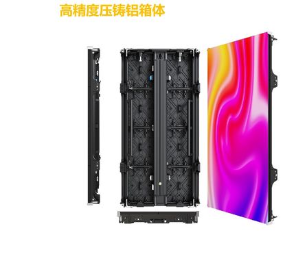 صفحه نمایش LED داخلی P1.5 P1.9mm فاصله کوچک 500 * 1000mm سبک وزن بزرگ Gstar II سری