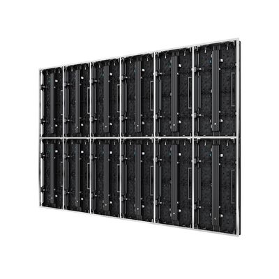 دیواری ویدیویی ثابت LED Ultra Slim Indoor با سرویس تعمیر و نگهداری جلو 500*750mm پانل LED 500*1000mm