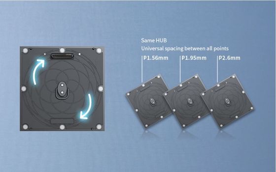 GOB P1.5 P1.9 7680Hz صفحه نمایش LED اجاره داخلی برای صحنه دیوار ویدیویی پس زمینه