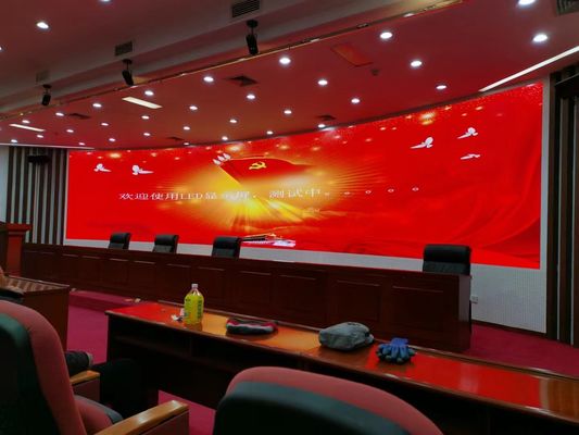 صفحه نمایش داخلی P1.8mm P2mmSmallow Pitch با کیفیت فوق العاده نازک HD LED