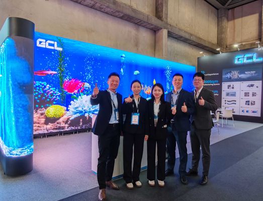 GCL GA سری LED بیرونی P4mm P5mm IP65 8000Nits 4G 5G پوستر تبلیغاتی وای فای