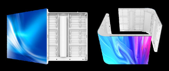 صفحه نمایش تبلیغاتی LED سبک در فضای باز GCL GA P4 6500-8000nits 480*320mm ماژول 960*960mm