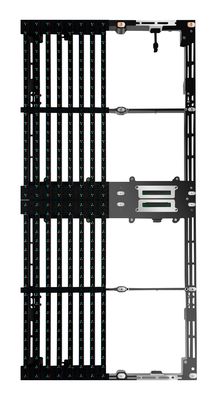 Gmesh P15.625-31.25mm فضای باز تبلیغات ریتل شفافیت صفحه نمایش 10000nits دی ای دی های DIP عمق رنگ 256 صفحه داده رسانه ای
