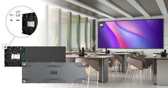 سری Ghalo 1000*250mm 750*250mm صفحه نمایش ویدئویی LED HD داخلی P1.5 P1.953mm اشکال مختلف