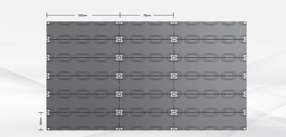 سری Ghalo 1000*250mm 750*250mm صفحه نمایش ویدئویی LED HD داخلی P1.5 P1.953mm اشکال مختلف
