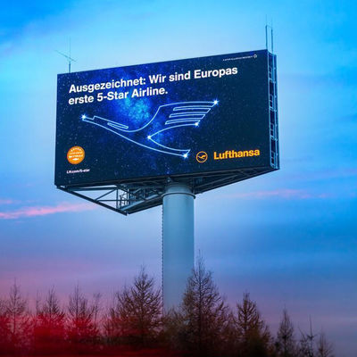 قیمت خوب نمایشگر LED بیرونی P3 P4 P5 P6 با سرویس پشتی و پانل 960 * 960mm آنلاین