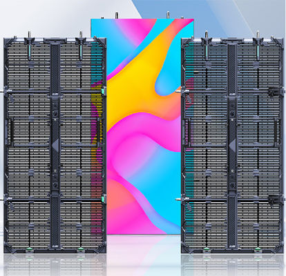 قیمت خوب P10.4 اجاره در فضای باز صفحه نمایش شفاف LED P3.9-7.8 صفحه نمایش صحنه LED کامل رنگ آنلاین